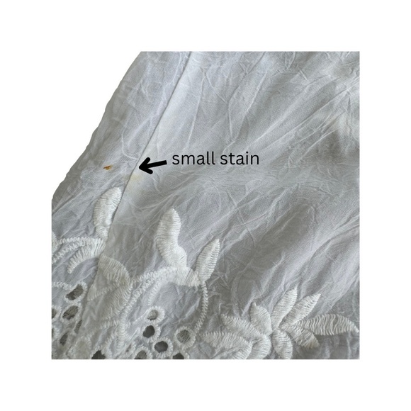 Johnny Was Ellie Cupro white tunic top size PL - Picture 6 of 8